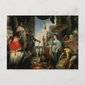 Solomon en de koningin van Sheba Briefkaart (Voorkant)