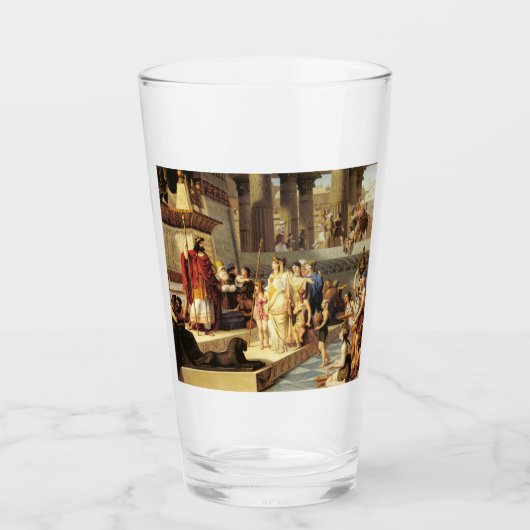 Solomon en de koningin van Sheba - Giovanni De Min Glas (Voorkant)