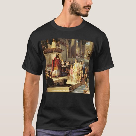 Solomon en de koningin van Sheba - Giovanni De Min T-shirt (Voorkant)