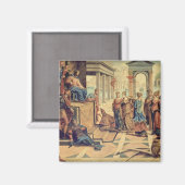 Solomon en de koningin van Sheba Magneet (Voorkant / Achterkant)