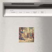 Solomon en de koningin van Sheba Magneet (Insitu (Vaatwasser))