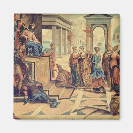 Solomon en de koningin van Sheba Magneet (Voorkant)