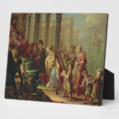 Solomon en de koningin van Sheba, of Esther voor A Fotoplaat (Zijkant)