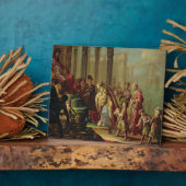 Solomon en de koningin van Sheba, of Esther voor A Fotoplaat (Zijkant)