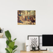 Solomon en de koningin van Sheba Poster (Thuiskantoor)