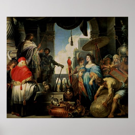 Solomon en de koningin van Sheba Poster (Voorkant)