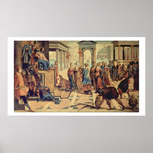 Solomon en de koningin van Sheba Poster (Voorkant)