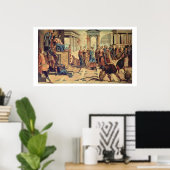 Solomon en de koningin van Sheba Poster (Thuiskantoor)