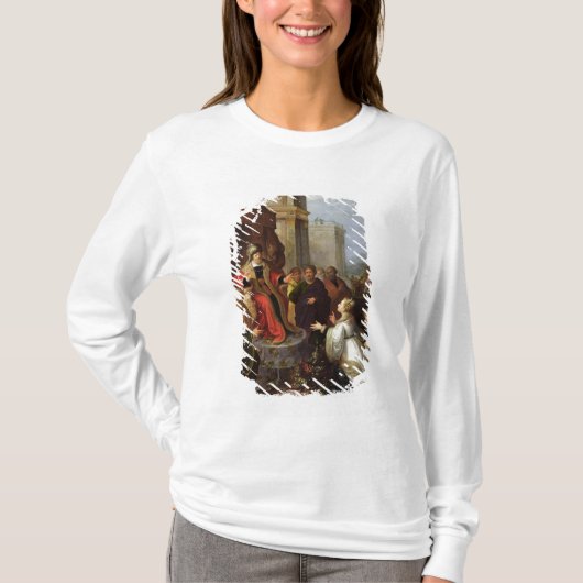 Solomon en de koningin van Sheba T-shirt (Voorkant)