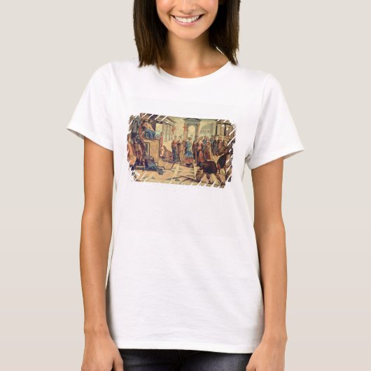 Solomon en de koningin van Sheba T-shirt (Voorkant)