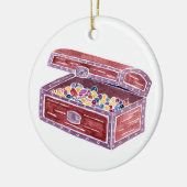 Solomon en de Treasure of Wisdom Jesse Tree Keramisch Ornament (Links)