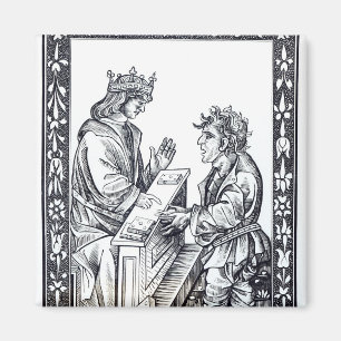 Solomon en Marcoul, illustratie van Magneet