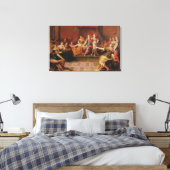 Solomon en zijn vrouwen canvas afdruk (Insitu (Slaapkamer))