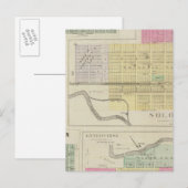 Solomon, Enterprise, Dillon, Detroit, Kansas Briefkaart (Voorkant / Achterkant)