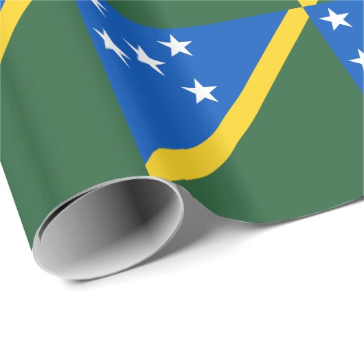 Solomon Islands Flag Cadeaupapier (Rol Hoek)