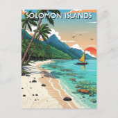 Solomon Islands Travel Briefkaart (Voorkant)