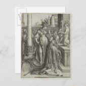 Solomon Prays voor een Afbeelding van Graven, c.15 Briefkaart (Voorkant / Achterkant)