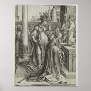 Solomon Prays voor een Afbeelding van Graven, c.15 Poster