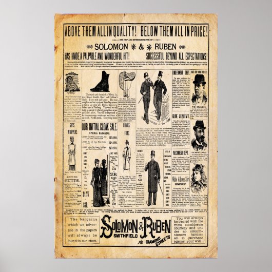 Solomon & Ruben Store Print (Voorkant)