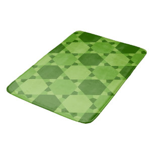 Solomon Seal Star van David Optical Illusion Badmat