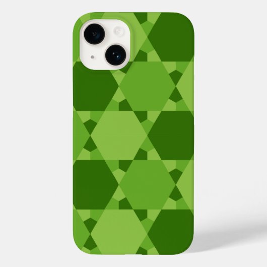 Solomon Seal Star van David Optical Illusion Case-Mate iPhone Case (Achterkant)