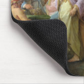 Solomon voor de ark van het convenant, 1747 muismat (Hoek)