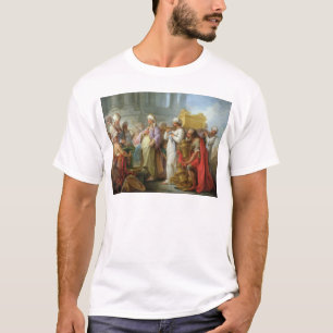 Solomon voor de ark van het convenant, 1747 t-shirt