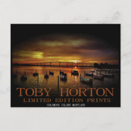 Solomons-eiland Maryland Briefkaart