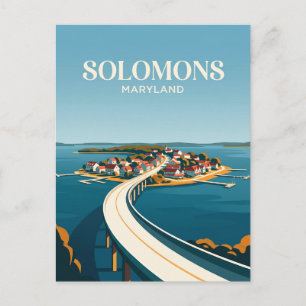 Solomons Island Maryland Briefkaart