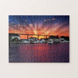Solomons Island Sunset Legpuzzel