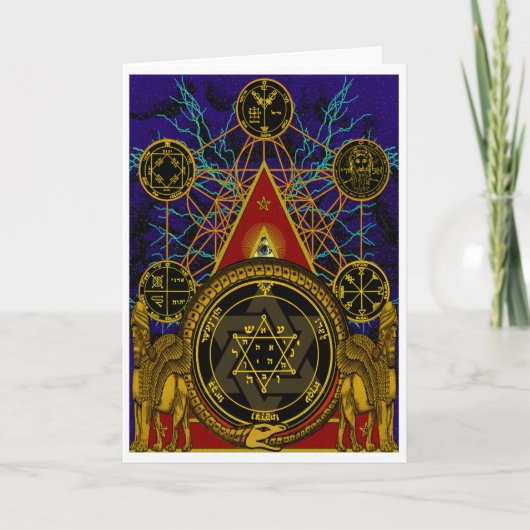 SOLOMONS MAGIC KAART (Voorkant)