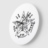 Solomon's pentagram grote klok (Hoek)