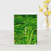 Solomon's Seal Wildflower Note Kaart (Gele Bloem)