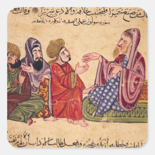 Solon Teaching Vierkante Sticker