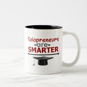 Solopreneurs zijn slimmere Mok