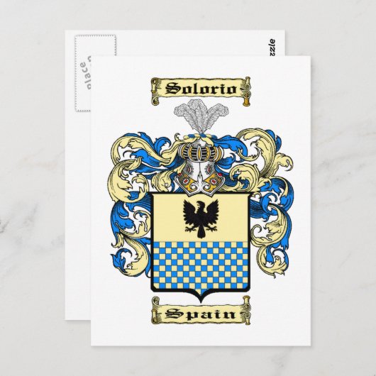 Solorio Briefkaart (Voorkant / Achterkant)