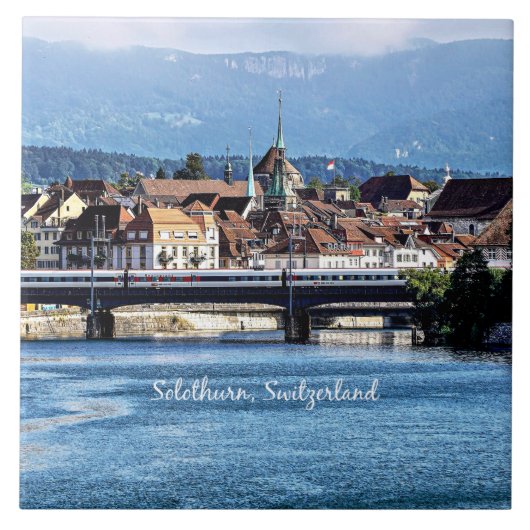 Solothurn, Zwitserland Tegeltje (Voorkant)