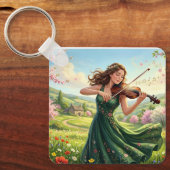 Soloviolist Sleutelhanger (Voorkant)