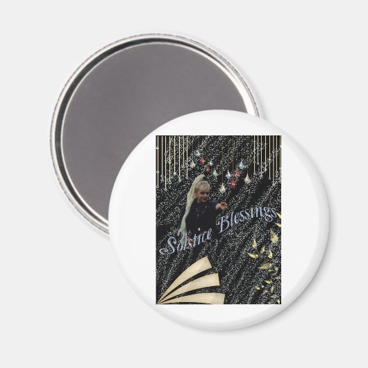 Solstice Blessings Magneet (Voorkant / Achterkant)