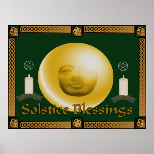 Solstice Blessings Poster (Voorkant)