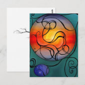 Solstice Briefkaart (Voorkant / Achterkant)