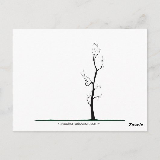 Solstice Briefkaart (Achterkant)