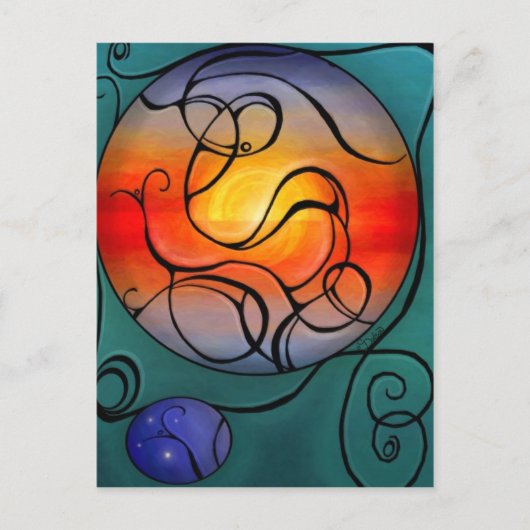 Solstice Briefkaart (Voorkant)