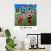 Solstice-Cartoon 9494 Poster (Thuiskantoor)