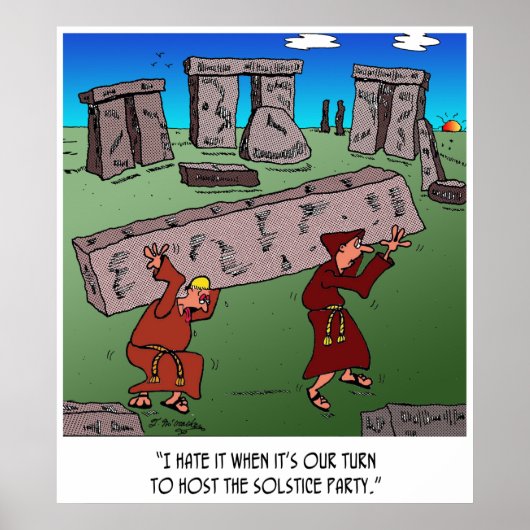 Solstice-Cartoon 9494 Poster (Voorkant)