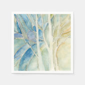 Solstice-design op Party Napkins Servet (Voorkant)