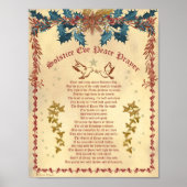 SOLSTICE EVE PEACE PRAYER POSTER (Voorkant)