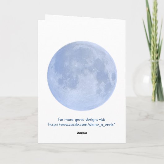 Solstice Full Moon Trail to the Woods Kaart (Achterkant)