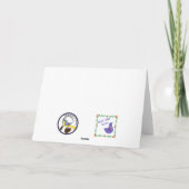 Solstice Greetings Holiday Card  Feestdagen Kaart (Achterkant)