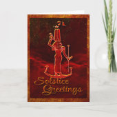 Solstice Groeten Kaart (Voorkant)